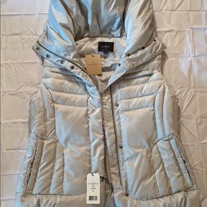 Cole Hann Silver Vest With Tags Size XL